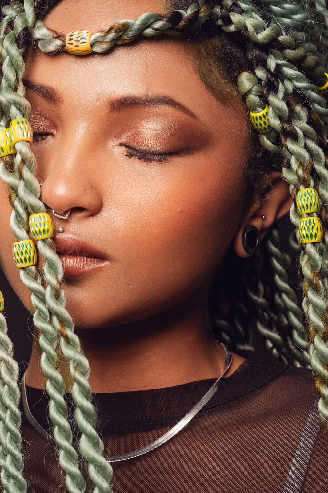 Bronze beauty editorial